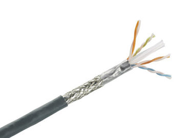 Cavo di Cat5e SFTP, cavo di lan schermato rame nudo solido di Ethernet di twisted pair 1000 Ft