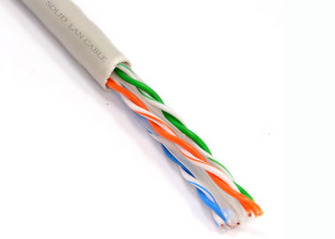Cavo di rame nudo solido della rete del cavo di lan di Ethernet di Cat6A UTP