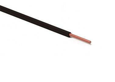 Il cavo termoresistente 0,75 sq.mm H05V2-U ha riparato il composto termoresistente del PVC del conduttore del rame del cavo di collegamenti una bobina da 100 m.