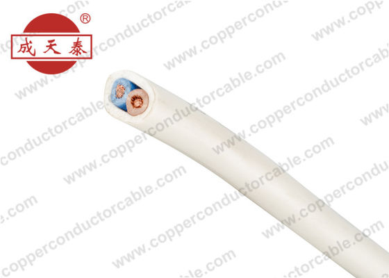 Conduttore di rame elettrico Cable dell'isolamento del PVC i 2 centri intorno a forma